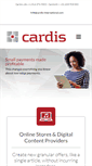 Mobile Screenshot of cardis-international.net